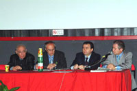 Il tavolo dei relatori