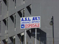 L'ospedale di Ariano Irpino